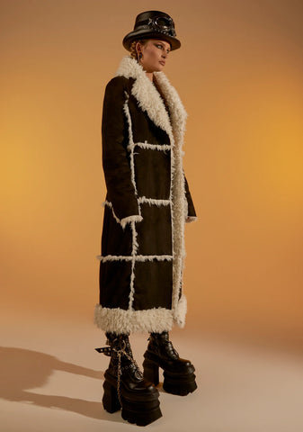 Myriad Memories Faux Fur Coat
