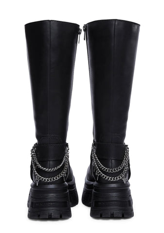 Scandalous Leather Boots