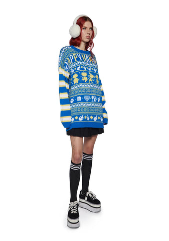 All Night Party Knit Sweater