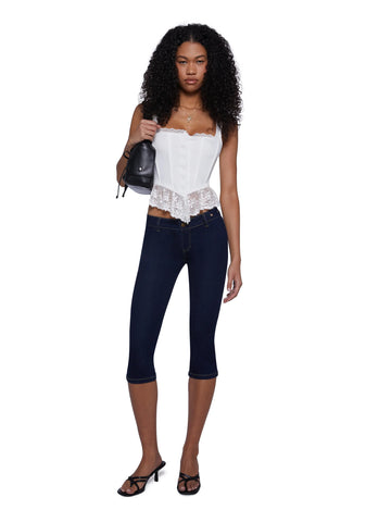 My Wish For You Bustier Top-White