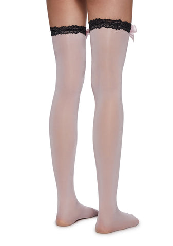 Doll Heart Thigh Highs