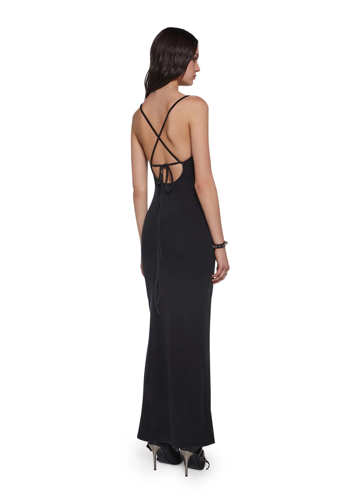 Elegant Grunge Maxi Dress