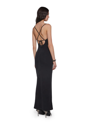 Elegant Grunge Maxi Dress