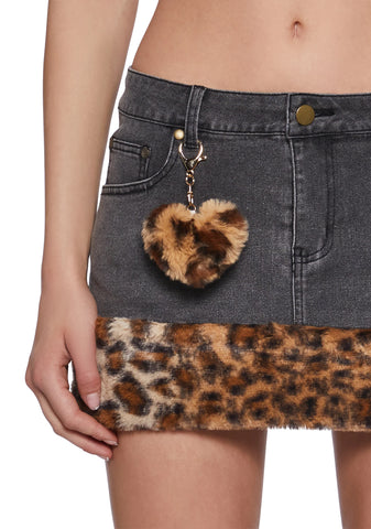 Leopard Instincts Mini Skirt