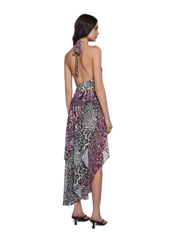 Tropical Vice Asymmetrical Dress