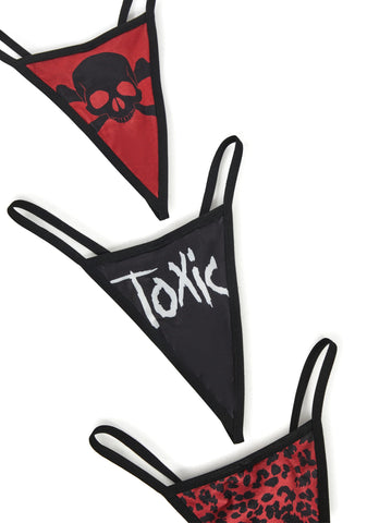 Toxic Trio Panty Pack