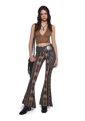 Boho Chic Paisley Pants