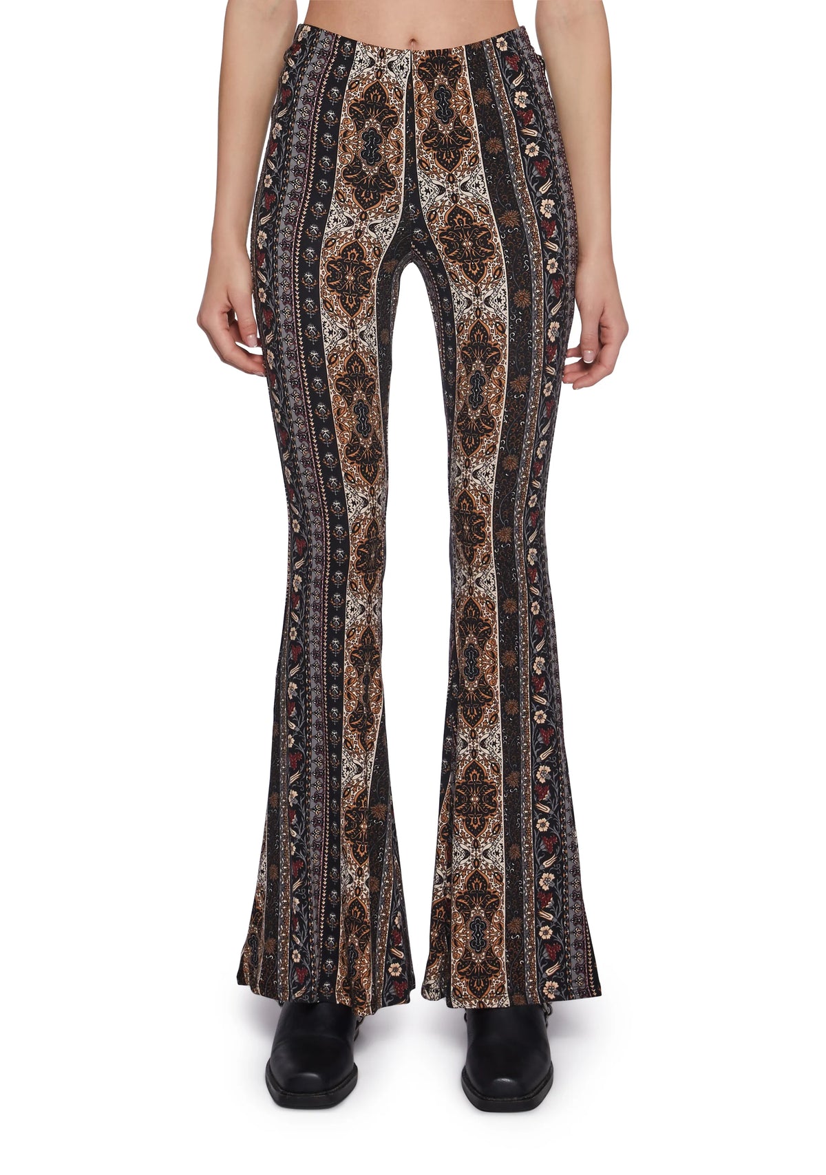 Boho Chic Paisley Pants