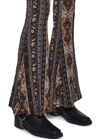 Boho Chic Paisley Pants