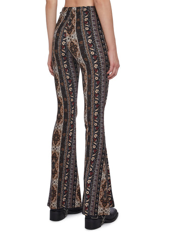 Boho Chic Paisley Pants