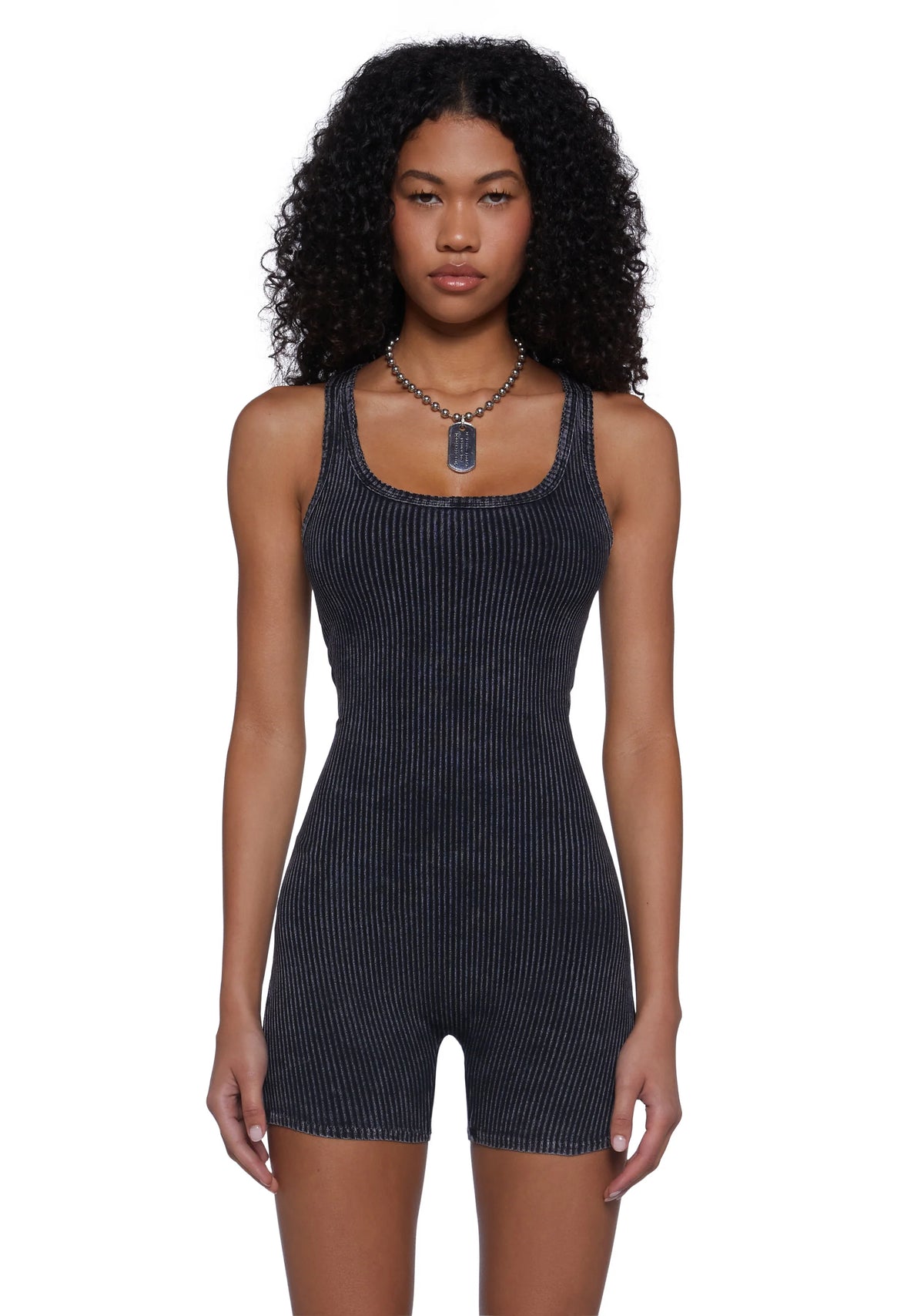 Tech Sweat Knit Romper
