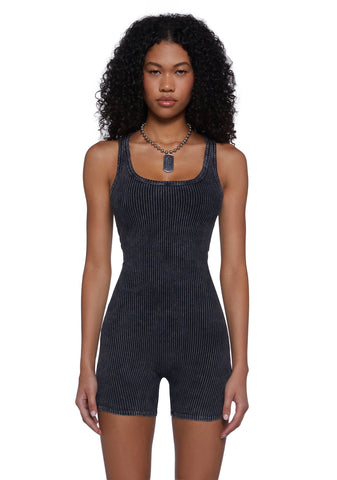 Tech Sweat Knit Romper