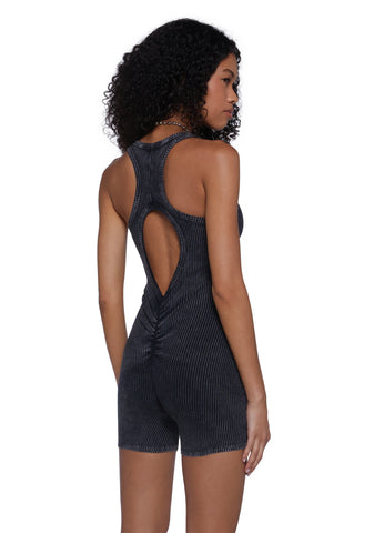 Tech Sweat Knit Romper