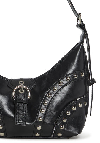 Envy Studded Shoulder Bag