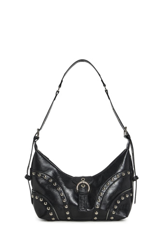 Envy Studded Shoulder Bag