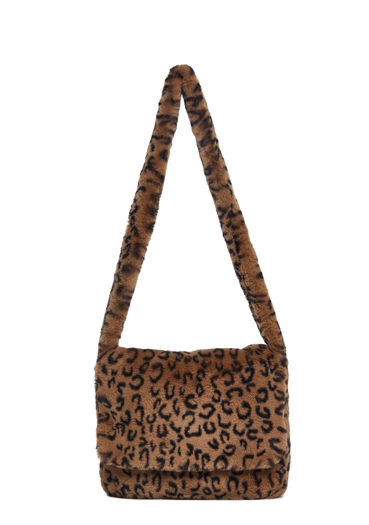 Unabashed Looks Leopard Shoulder Bag