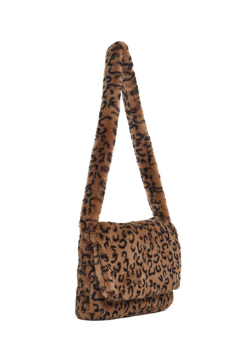 Unabashed Looks Leopard Shoulder Bag