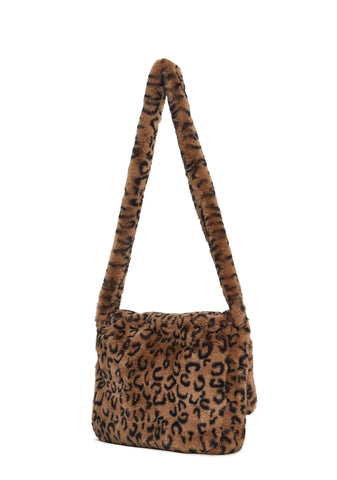 Unabashed Looks Leopard Shoulder Bag