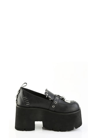 Ashes-38 Platform Loafers