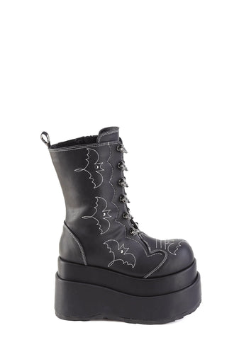 Bear-182 Platform Mid-Calf Boots