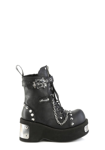 Dank-57 Platform Ankle Boots