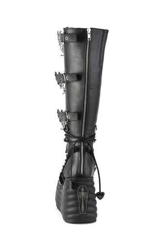 Morte-215 Platform Knee High Boots