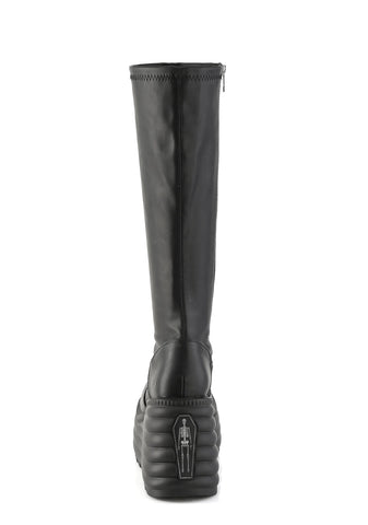 Morte-300 Platform Stretch Knee High Boots