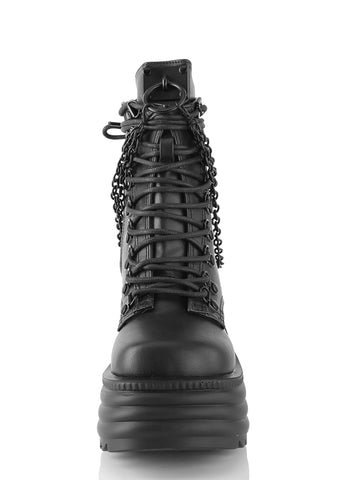 Morte-65 Platform Ankle Boots