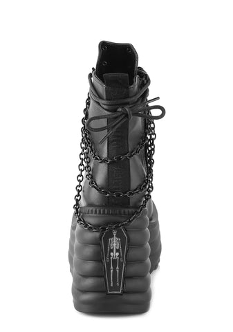 Morte-65 Platform Ankle Boots