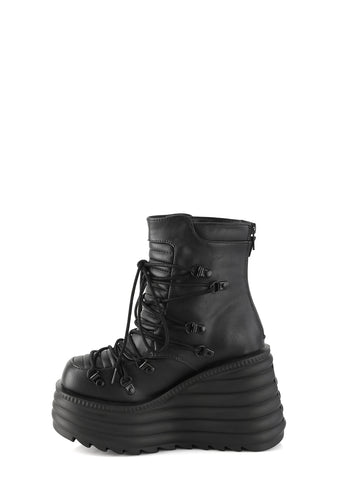 Morte-68 Platform Ankle Boots