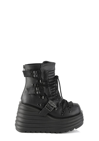 Morte-68 Platform Ankle Boots