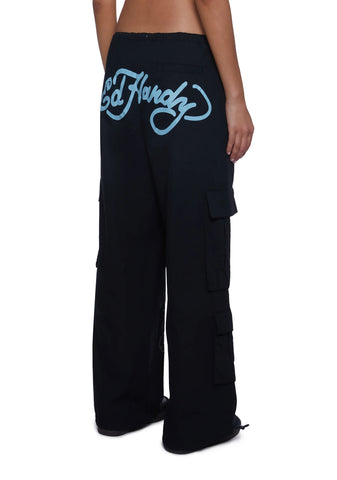 Dragon Poplin Cargo Pants