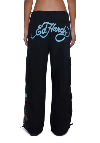 Dragon Poplin Cargo Pants