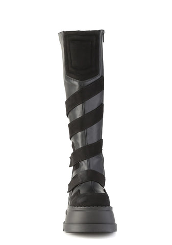 Stomp-228 Platform Knee High Boots
