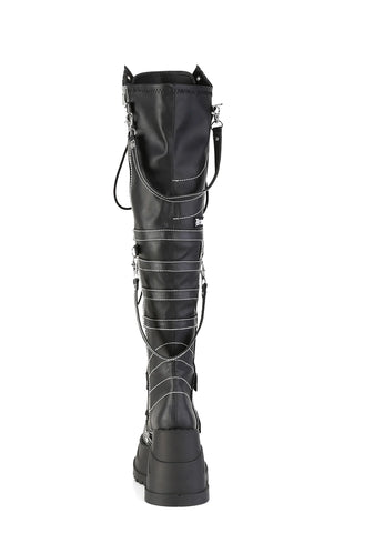 Stomp-310 Platform Over-The-Knee Boots