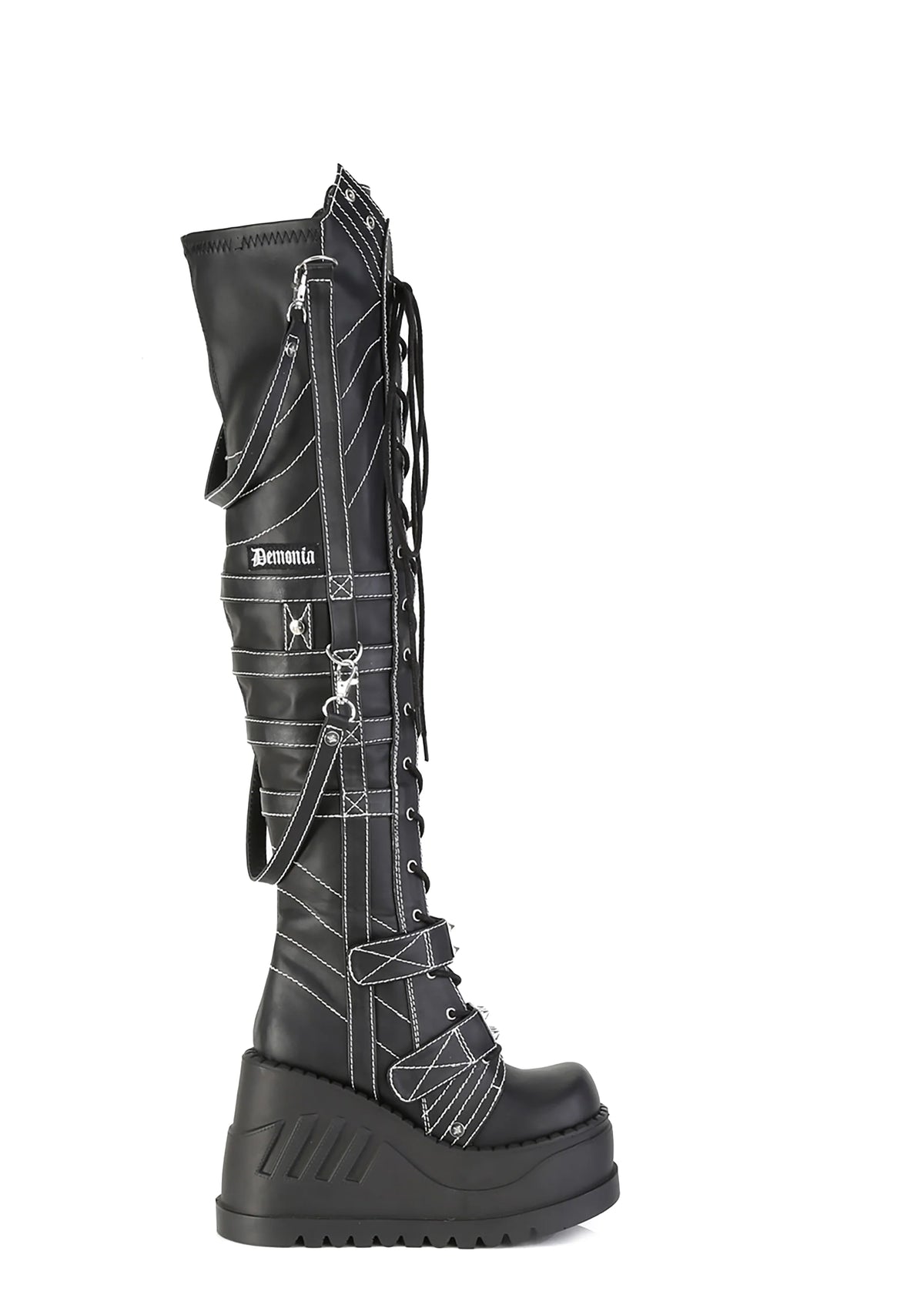 Stomp-310 Platform Over-The-Knee Boots