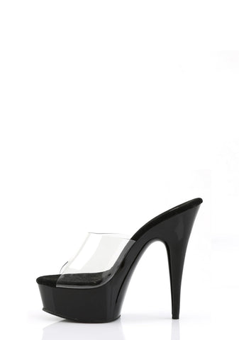 Delight-601 Platform Slides - Black