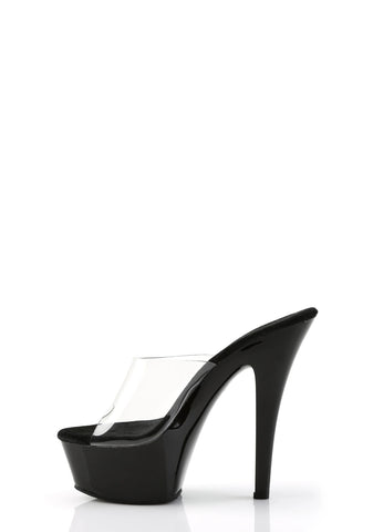 Kiss-201 Platform Slides-Black