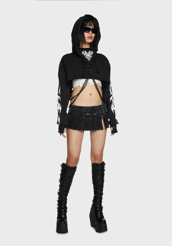 Mark Of The Beast Chained Hoodie