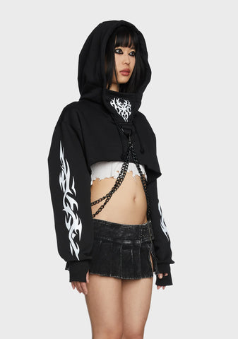 Mark Of The Beast Chained Hoodie