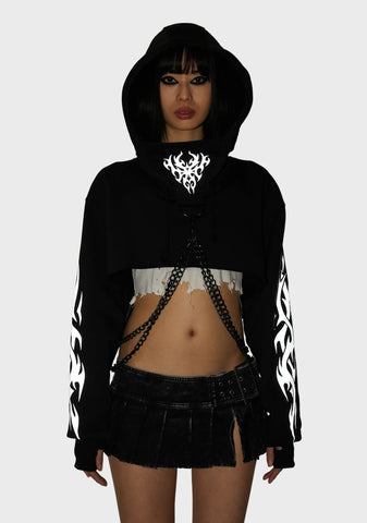 Mark Of The Beast Chained Hoodie