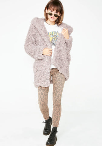 Shag Me BB Fuzzy Coat