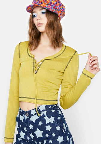 Rock Me Gently Long Sleeve Top