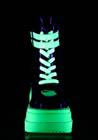 Shaker-52 Platform Ankle Boots