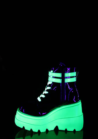 Shaker-52 Platform Ankle Boots