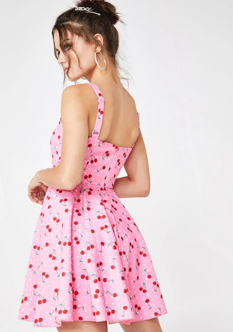 Cherry Munroe Mini Dress