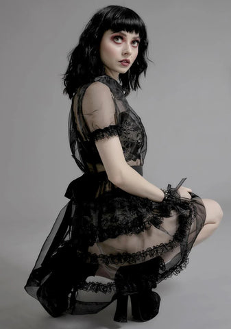 Moonlight Sonata Babydoll Dress