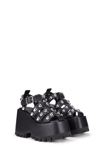 Return To Camp Platform Sandals