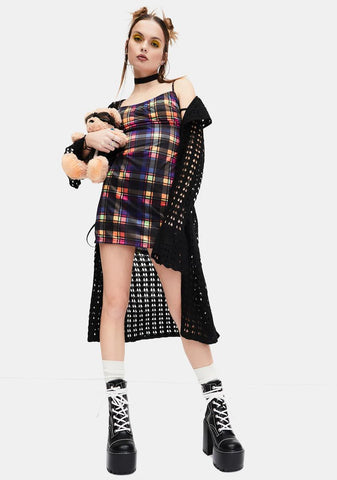 Weekend Wars Long Knit Cardigan