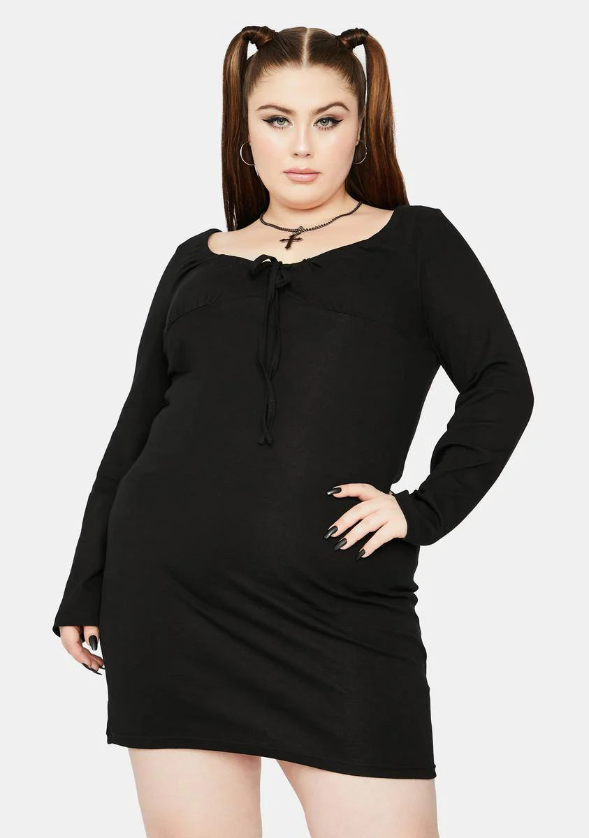 Ink Always Fresh Bouquet Mini Dress